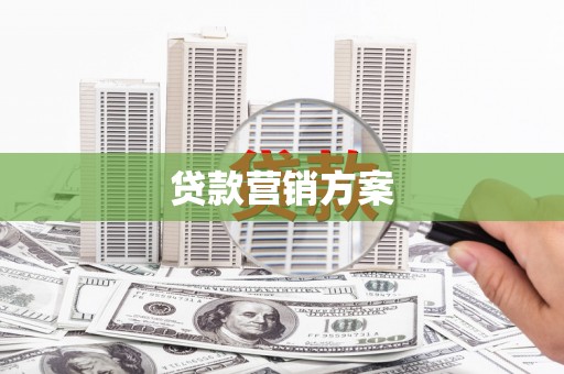 海伦贷款营销方案