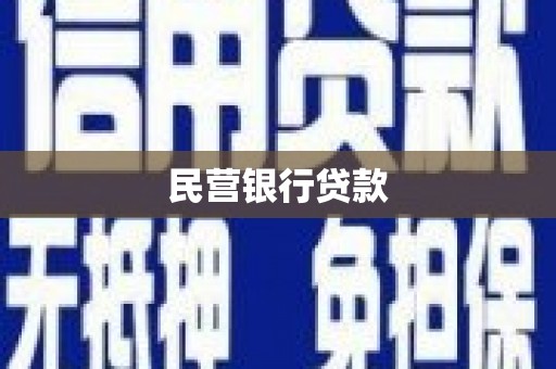长岭民营银行贷款