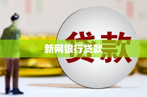 自贡新网银行贷款