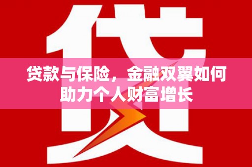 冬山贷款与保险，金融双翼如何助力个人财富增长