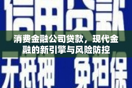 德保消费金融公司贷款，现代金融的新引擎与风险防控