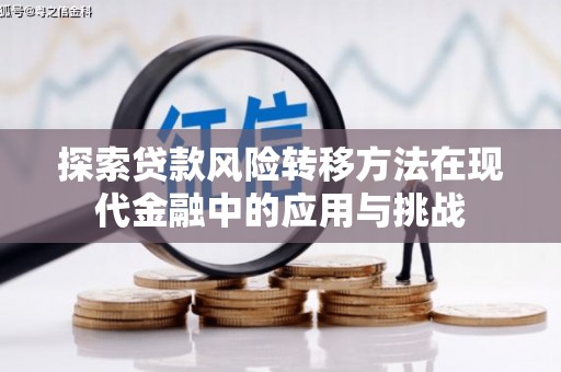 梧栖探索贷款风险转移方法在现代金融中的应用与挑战