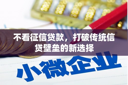 清流不看征信贷款，打破传统信贷壁垒的新选择