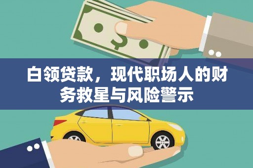 清浦白领贷款，现代职场人的财务救星与风险警示