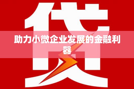 代县助力小微企业发展的金融利器