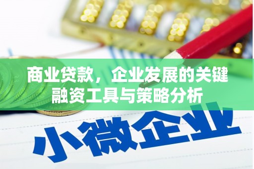 正蓝旗商业贷款，企业发展的关键融资工具与策略分析