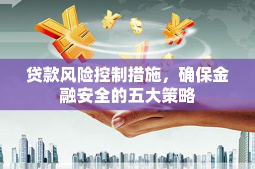 松溪贷款风险控制措施，确保金融安全的五大策略