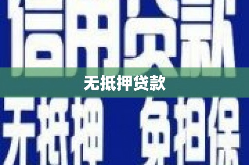 青川无抵押贷款