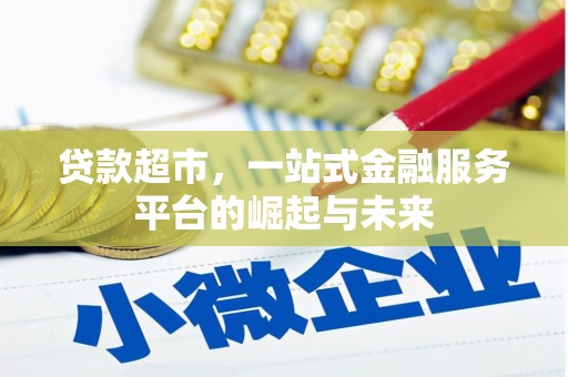 滨州贷款超市，一站式金融服务平台的崛起与未来