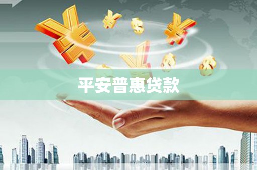 称多平安普惠贷款