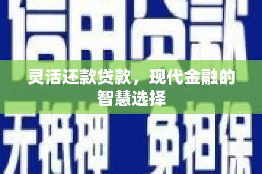 西吉灵活还款贷款，现代金融的智慧选择