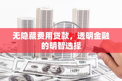 峰峰矿区无隐藏费用贷款，透明金融的明智选择