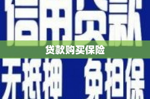 建华贷款购买保险