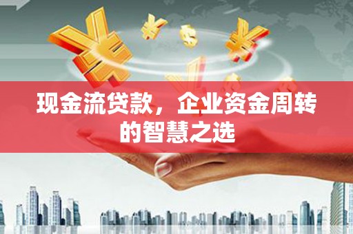 莿桐现金流贷款，企业资金周转的智慧之选